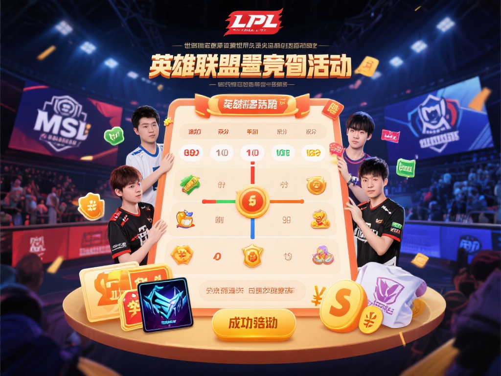 英雄联盟竞猜有奖活动火热进行,等你来赢大奖! (英雄联盟竞猜有奖活动火爆开启,赢取丰厚大奖等你来!) 英雄联盟竞猜活动是一种结合游戏赛事与玩家互动的趣味