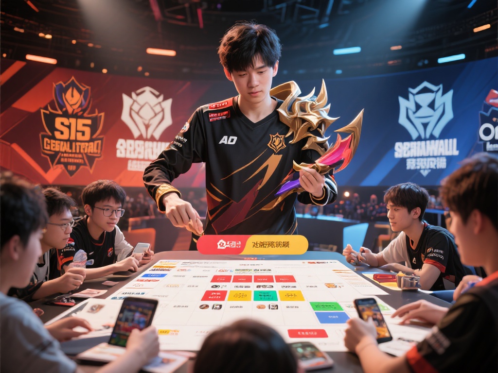 说到S15全球总决赛的竞猜热潮，不得不提玩家们的热
