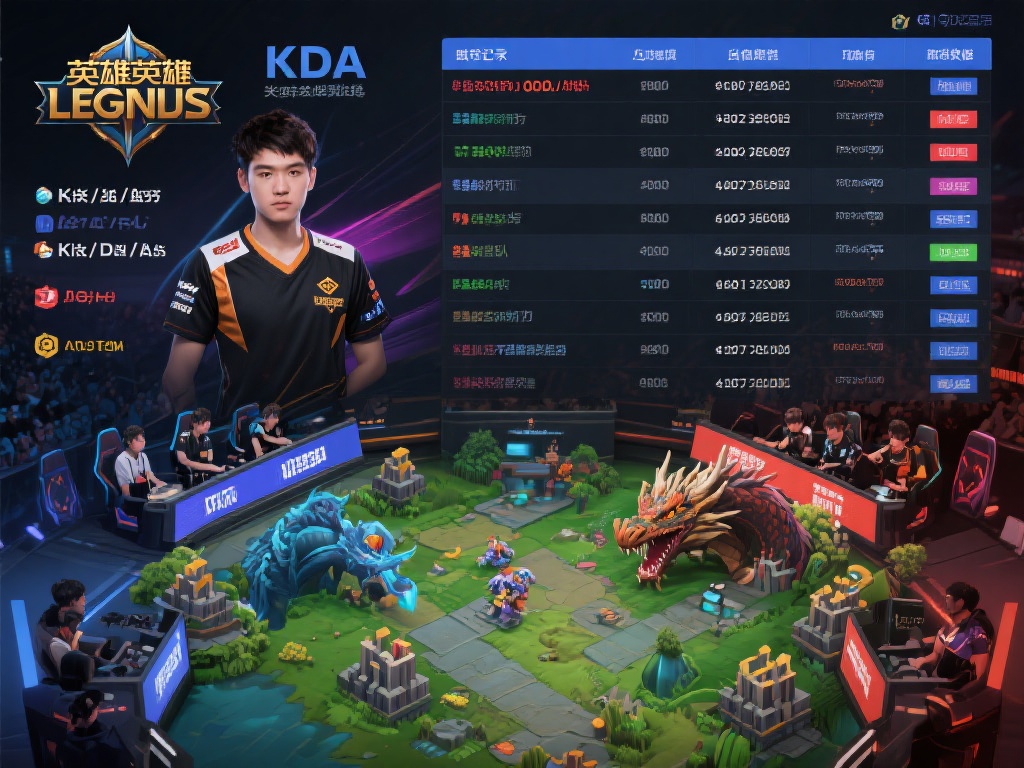 在英雄联盟的投注记录中，胜负数据通常包含多个维度。